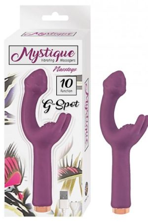 Mystique Vibrating G Spot Massager - Eggplant