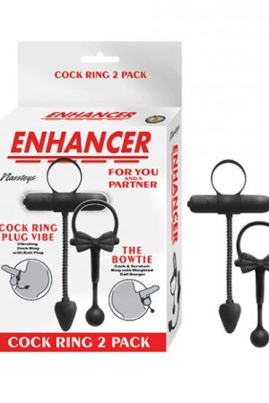 Enhancer Cockring 2 Pack - Black