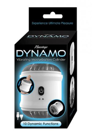 Dynamo Vibrating Masturbator - White