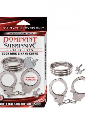 Dominant Submissive Collection Cockring And Handcuffs