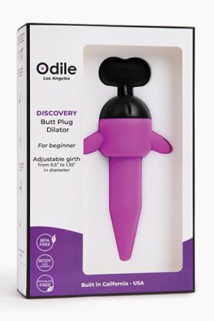 Odile Discovery Tapered Butt Plug Dilator - Purple