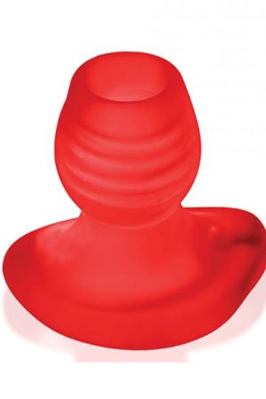 Oxballs Glowhole 2 Hollow Buttplug W/led Insert Large - Red Morph