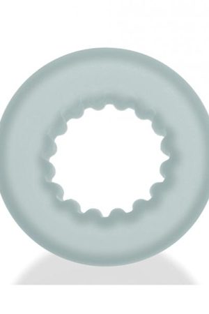 Oxballs  Axis Rib Griphold Cockring - Clear Ice