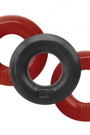 Hunky Junk 3 Pack C Ring - Cherry/tar Ice