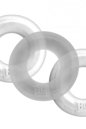 Hunky Junk 3 Pack C Ring - White Ice