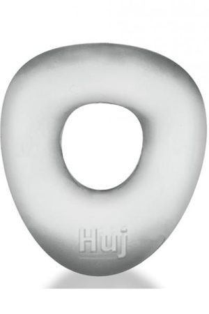 Hunkyjunk Form Cock Ring - Clear Ice