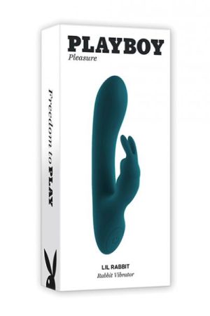 Playboy Pleasure Lil Rabbit Vibrator - Deep Teal