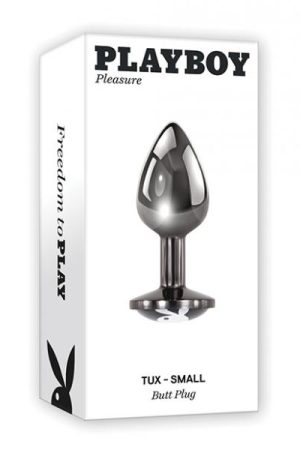 Playboy Pleasure Tux Butt Plug - Small