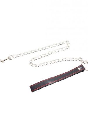 Plesur Pvc Leash - Black W/red