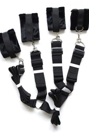 Plesur Fuzzy Bedroom Bondage Kit - Asst. Colors