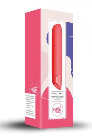 Sugarboo Cool Coral Rechargeable Vibrator - Coral
