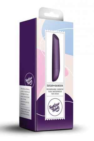 Sugarboo Sugar Damson Rechargeable Vibrator - Damson