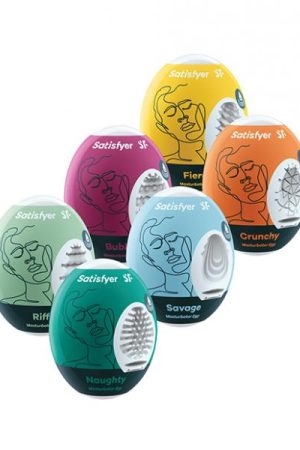 Satisfyer Masturbator Egg 6er Set - Assorted