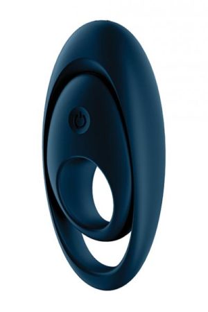 Satisfyer Glorious Duo Ring Vibrator - Dark Blue