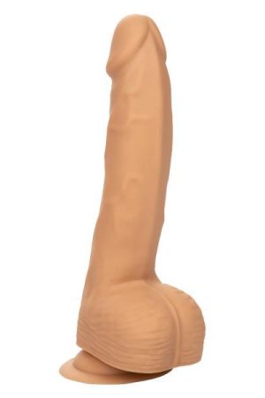 Silicone Studs 8" Dildo - Ivory