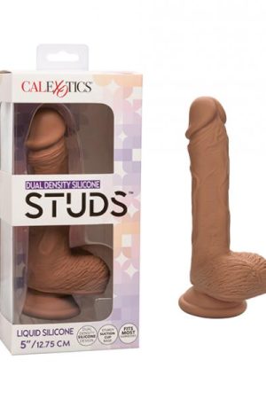 Dual Density Silicone  5" Studs - Brown