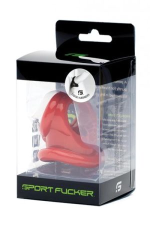 Sport Fucker Cock Harness - Red