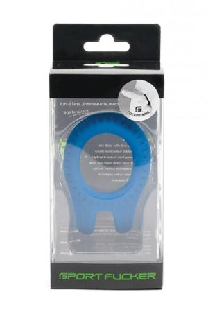 Sport Fucker Cockpit Cockring - Blue