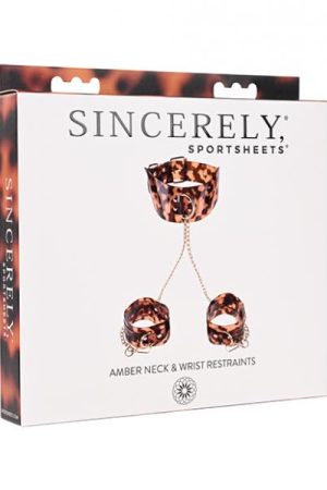 Sincerely Amber Neck & Wrist Restraint