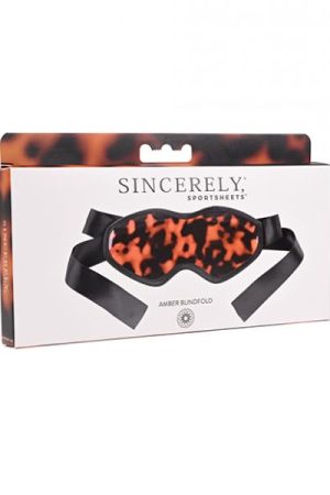 Sincerely Amber Blindfold