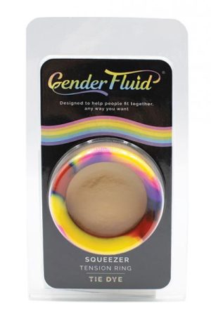 Gender Fluid Squeezer Tension Ring - Tie Dye
