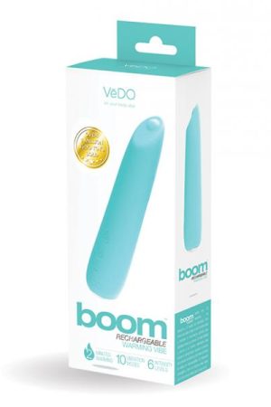 Vedo Boom Rechargeable Ultra Powerful Vibe - Turquoise