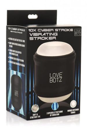 Lovebotz Mini Vibrating Double Stroker - Black
