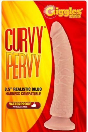 Curvy Pervy 9" Realistic Dildo