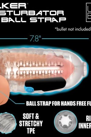 Milker Masturbator With Ball Strap