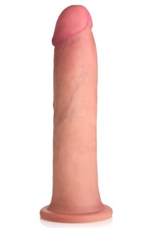 Jock Light Dual Density Silicone Dildo - 8 Inch