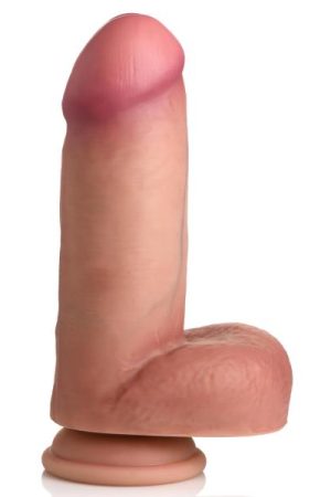 Jock Light Dual Density Silicone Dildo With Balls - 6 Inch