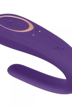 Partner Couples U-Shaped Vibrator Purple