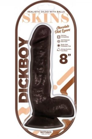 Dickboy Skins Chocolate Lovers 8in Dildo