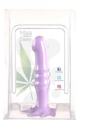 Dazey 420 7 Silicone Dong Pastel Purple "