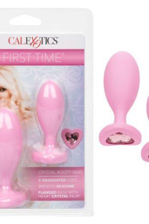 First Time Love Crystal Booty Duo Pink