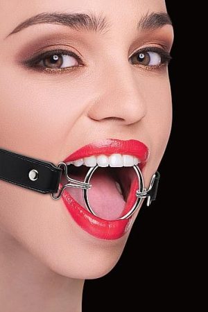 Ouch Ring Gag XL Black O/S