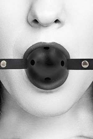 Ouch! Breathable Ball Gag Black