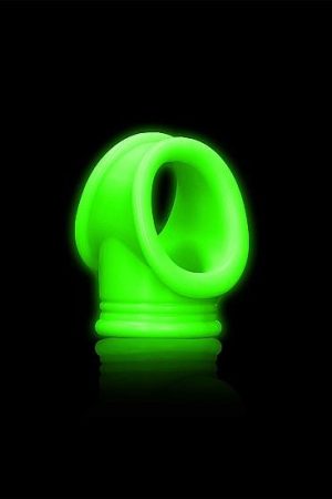 Glow Cock Ring & Ball Strap Glow In The Dark