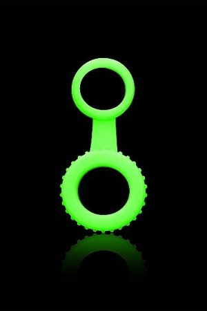 Glow Cock Ring & Ball Strap Glow In The Dark