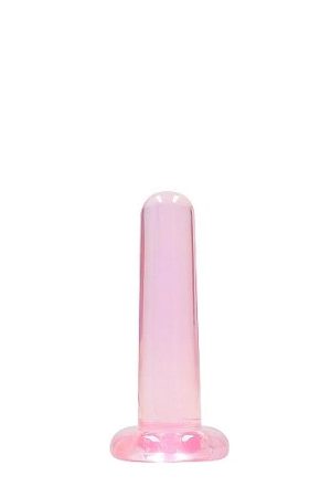Realrock Non Realistic Dildo W Suction Cup 5.3in Pink