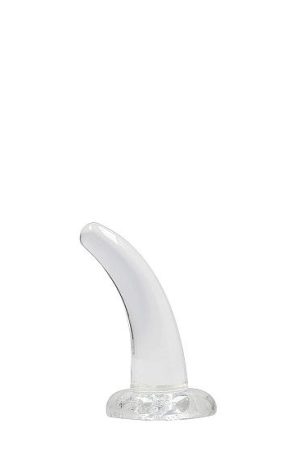 Realrock Non Realistic Dildo W Suction Cup 4.5in Transparent