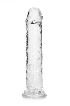 Realrock Straight Realistic 7 In Dildo Transparent