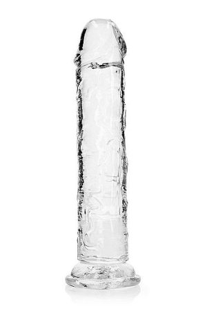 Realrock Straight Realistic 9 In Dildo Transparent