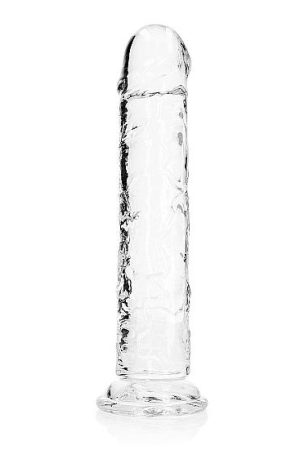 Realrock Realistic Straight Dildo 11in Transparent
