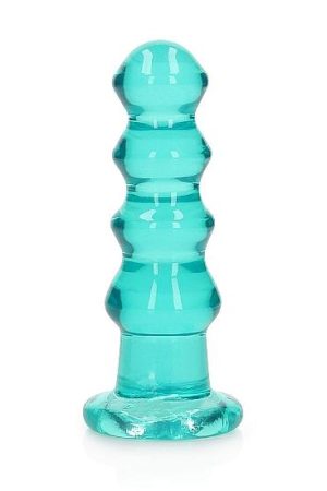 Realrock Curvy Dildo Or Butt Plug Turquoise