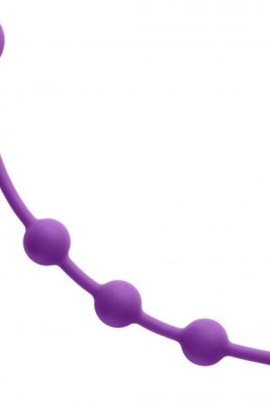 Silicone Anal Bead Small Plum