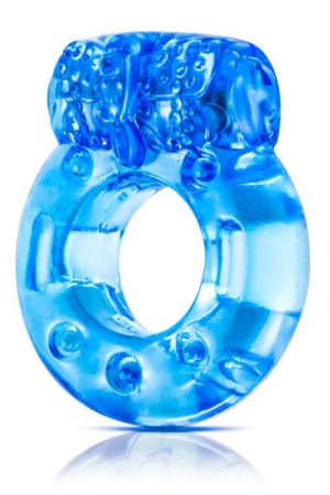 Reusable Vibrating C-ring - Blue