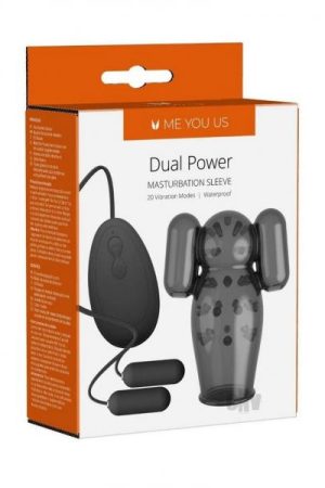 Me You Us Dual Power Masturbate Sleeve