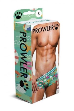 Prowler Beach Trunk Sm Aqua