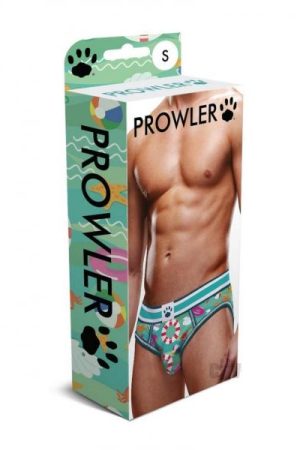 Prowler Beach Brief Sm Aqua